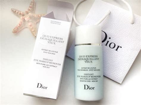 duo express demaquillant yeux dior|Eye and Lip Makeup Remover: Gentle Makeup Remover .